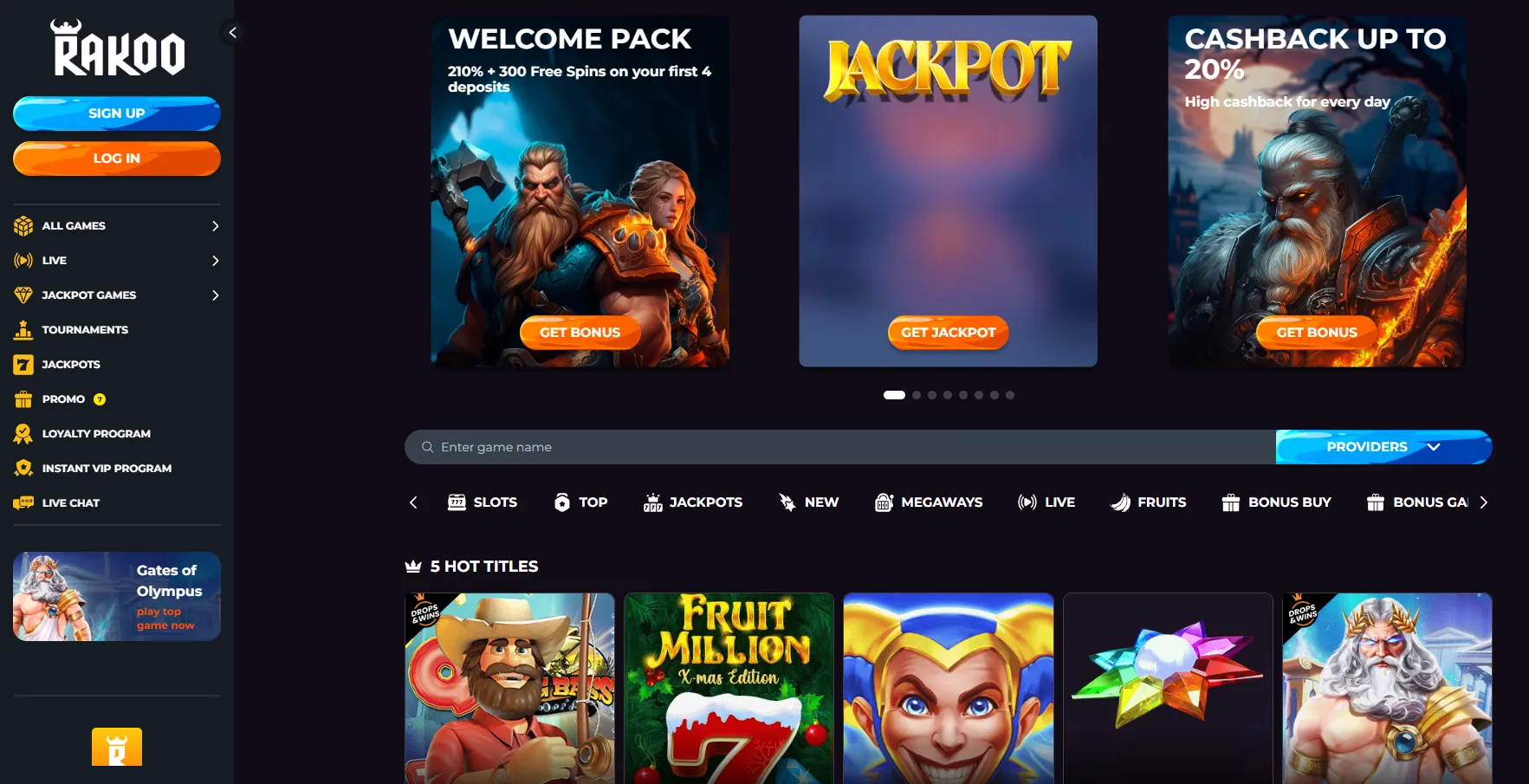 Rakoo Casino Reviews