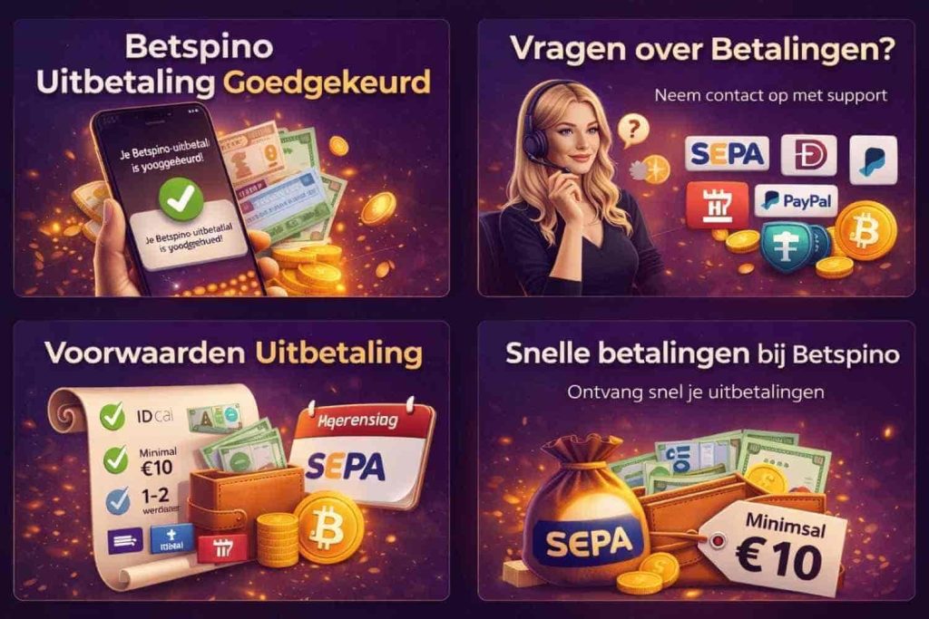 Betspino Uitbetaling contact op met support